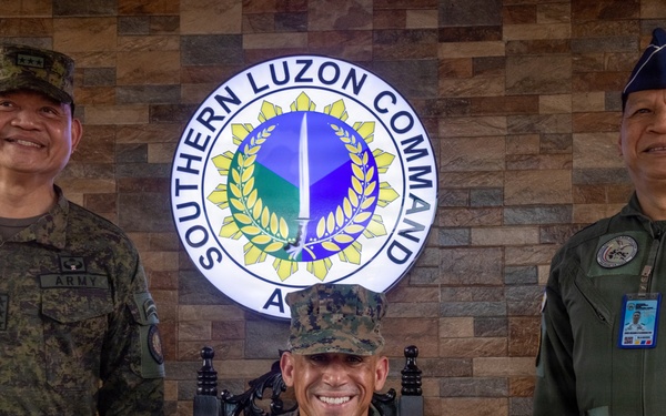 Balikatan 2026: Brig. Gen. Randall visits Marine logistics regiment in the Philippines