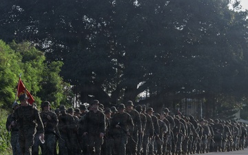 HQBN Conducts 15-km Hike At MCBH