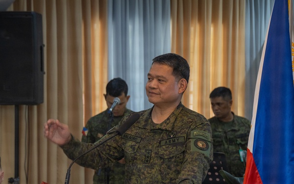 Balikatan 2026: Brig. Gen. Randall visits Marine logistics regiment in the Philippines