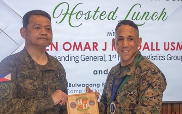 Balikatan 2026: Brig. Gen. Randall visits Marine logistics regiment in the Philippines