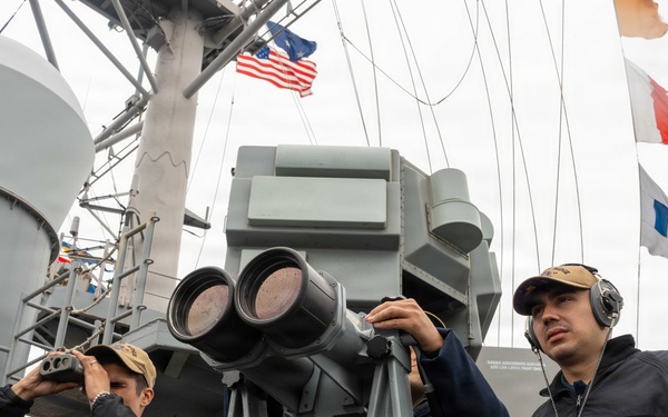 USS Blue Ridge Returns to Homeport