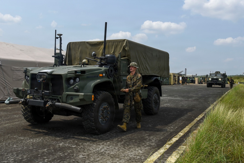 Balikatan 2026: U.S. Marines, Airmen prepare NMESIS for transport