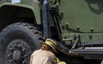 Balikatan 2026: U.S. Marines, Airmen prepare NMESIS for transport