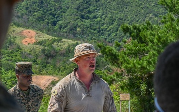 U.S. Marines and Sailors with Combat Logistics Regiment 35, 3rd Marine Logistics Group, Conduct Live-fire Training