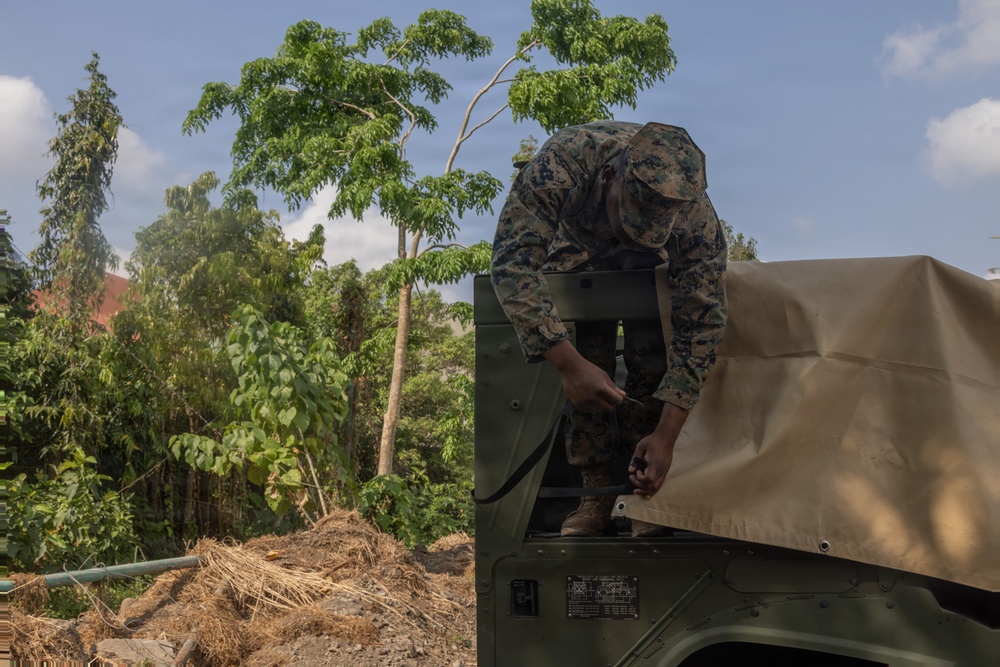 Balikatan 26: CLR 3 Marines Hone Motor T Readiness at Camp Nakar
