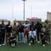 1SIG BDE Signal Month: 1st Signal Brigade Soldiers compete in Flag Football Tournament.