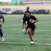 1SIG BDE Signal Month: 1st Signal Brigade Soldiers compete in Flag Football Tournament.
