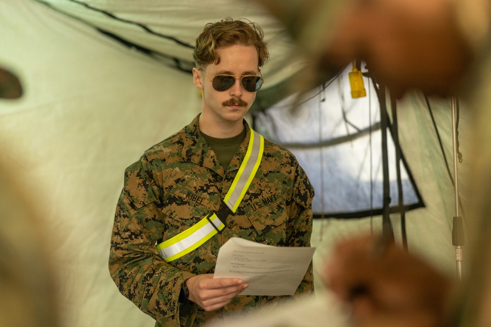 3rd Medical Battalion Mass Casualty Training