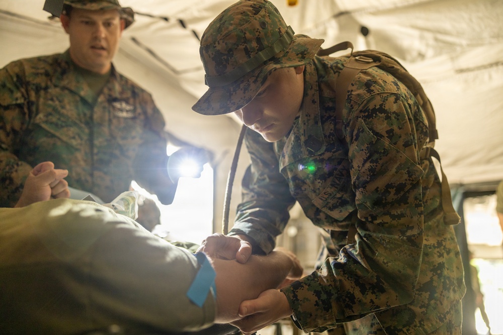 3rd Medical Battalion Mass Casualty Training