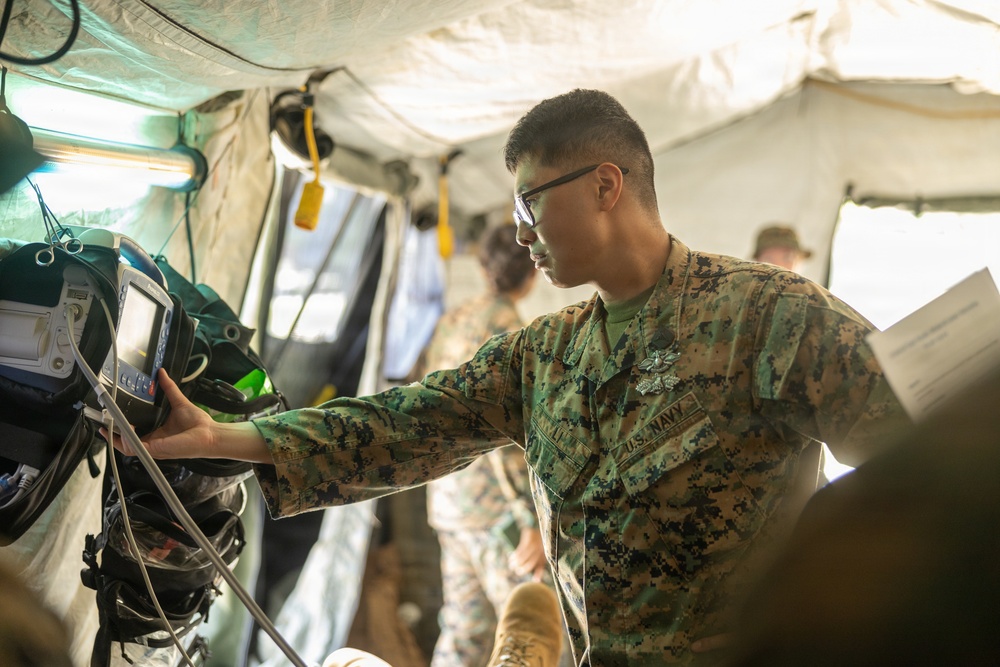 3rd Medical Battalion Mass Casualty Training