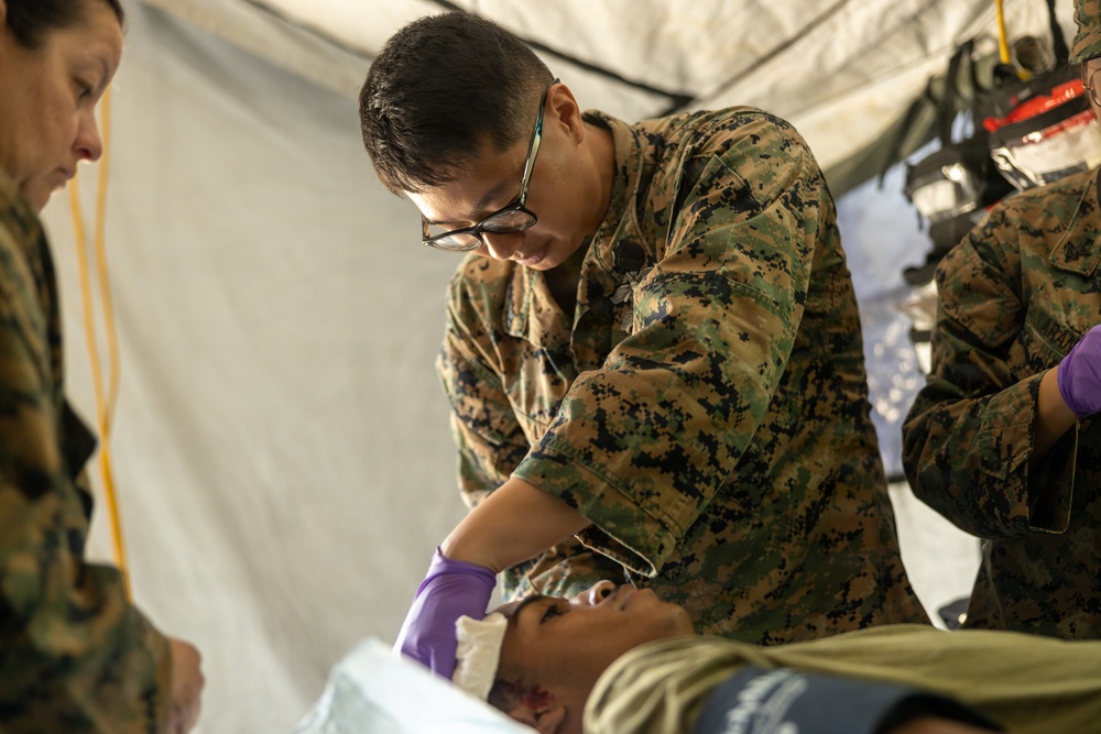 3rd Medical Battalion Mass Casualty Training