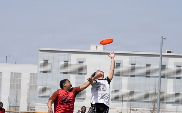 1SIG BDE Signal Month: 1st Signal Brigade Soldiers compete in Ultimate Frisbee Tournament at Camp Humphreys.