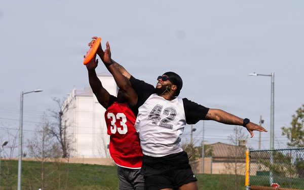1SIG BDE Signal Month: 1st Signal Brigade Soldiers compete in Ultimate Frisbee Tournament at Camp Humphreys.