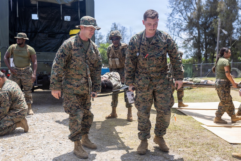 3rd Medical Battalion Mass Casualty Training