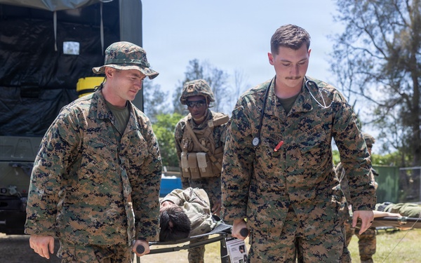 3rd Medical Battalion Mass Casualty Training