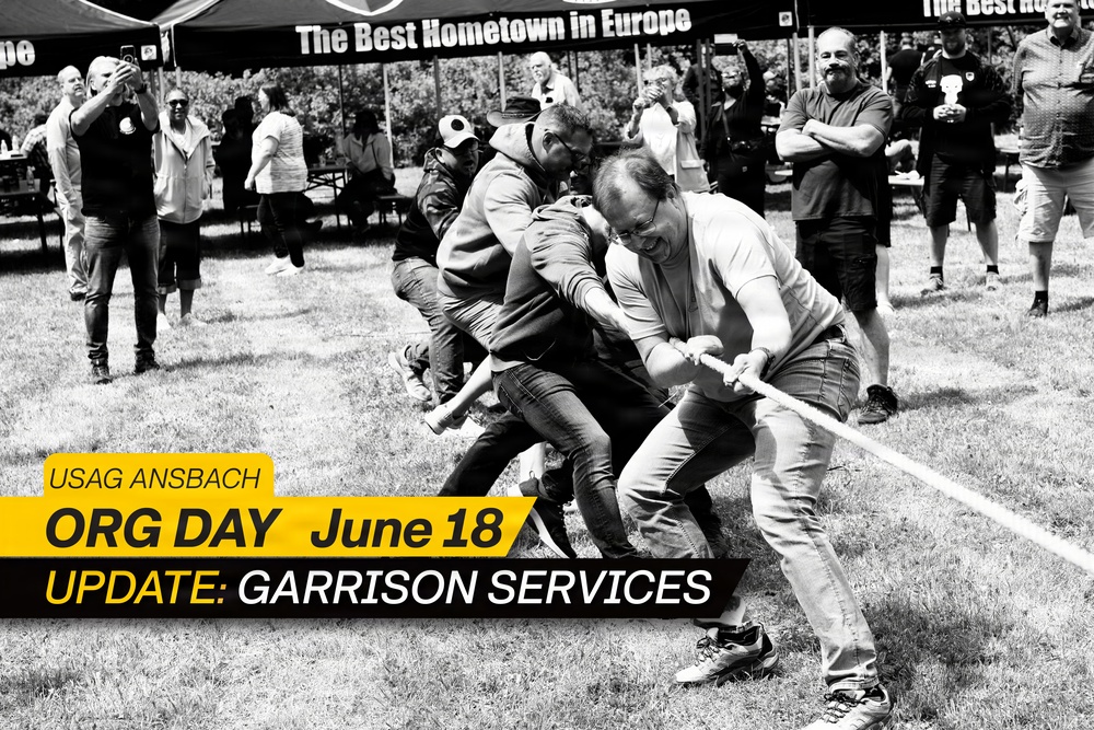 Org Day - Garrison Services graphic June 2026