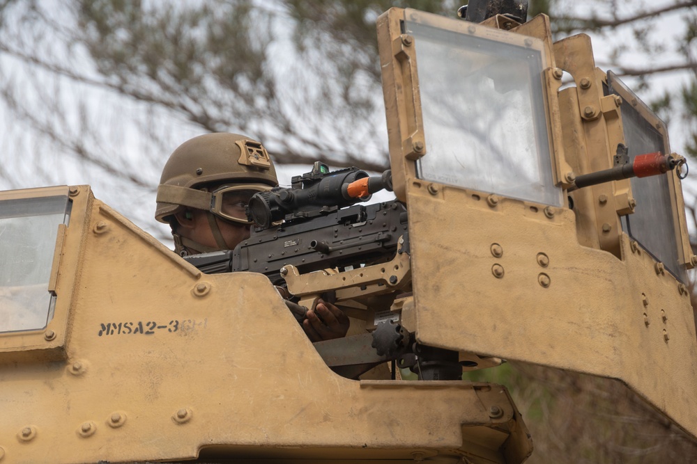 U.S. Marines Conduct Platoon Attacks