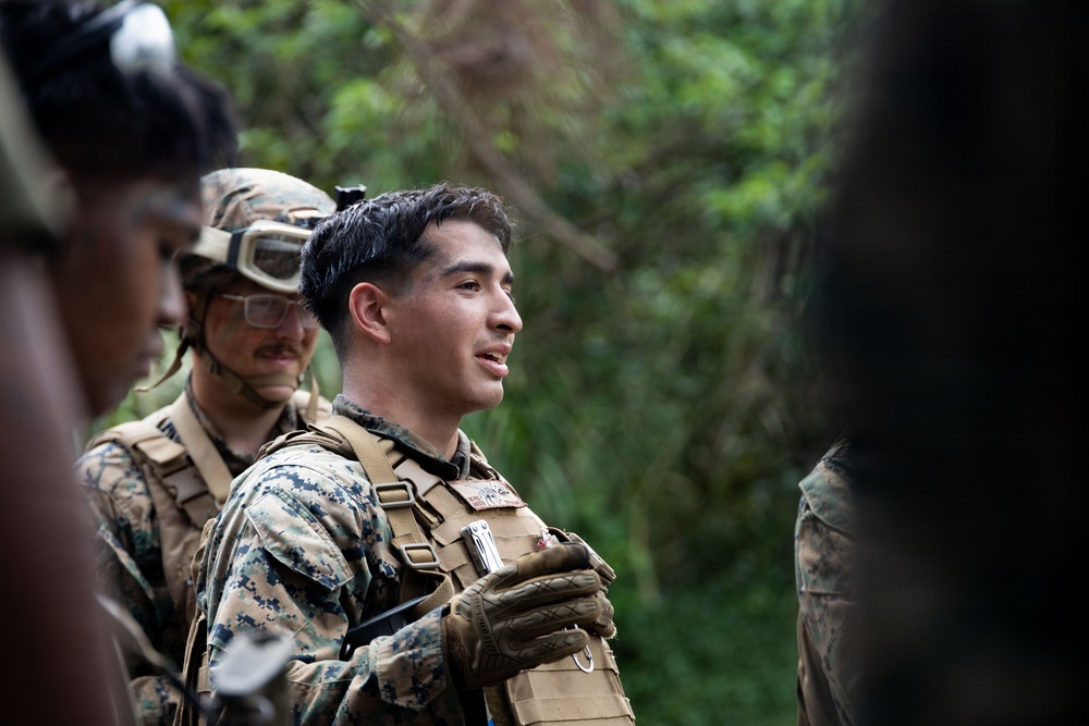 U.S. Marines Conduct Platoon Attacks