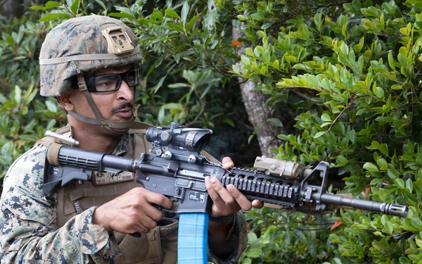 U.S. Marines Conduct Platoon Attacks