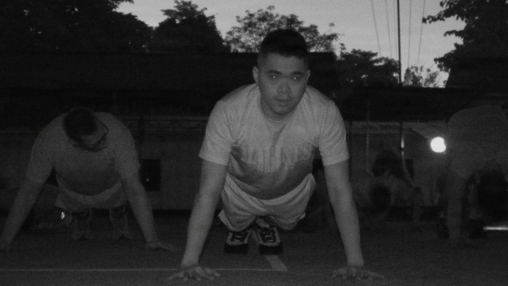 Balikatan 26: U.S. Marines with MRF-D 26 participate in physical training with Philippine marines