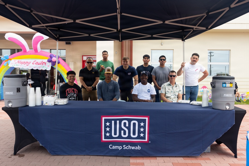 USO Camp Schwab Easter Celebration