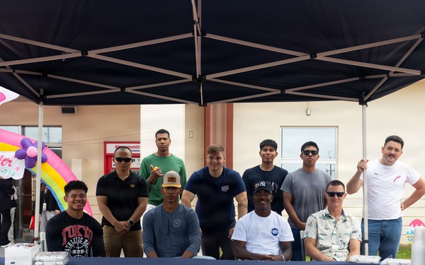 USO Camp Schwab Easter Celebration