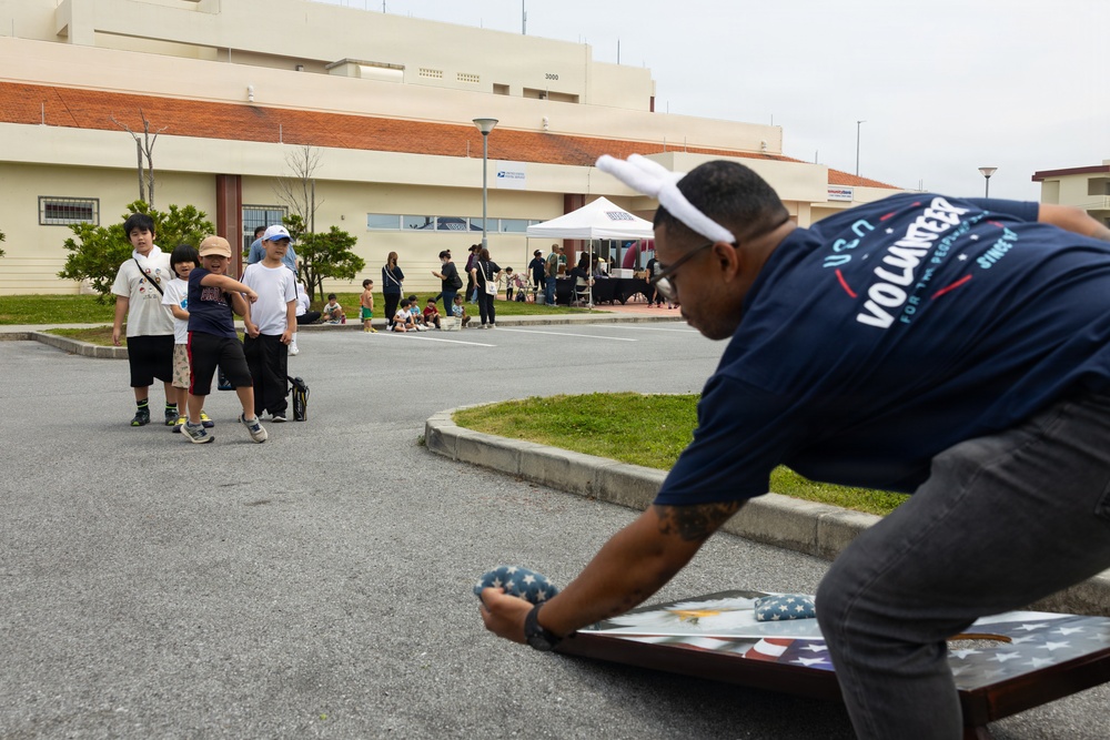 USO Camp Schwab Easter Celebration