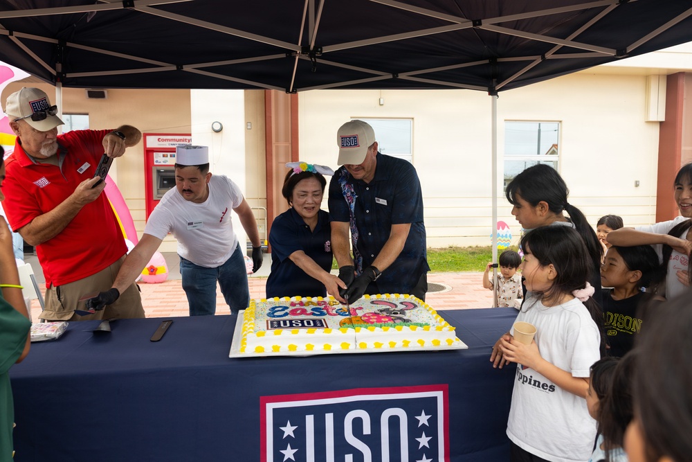 USO Camp Schwab Easter Celebration