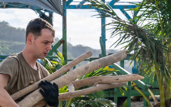 CSS-15 Sailors Join Inalåhan Beach Cleanup Efforts