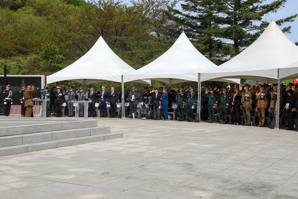 75th Anniversary Battle of the Imjin River Commemoration Ceremony