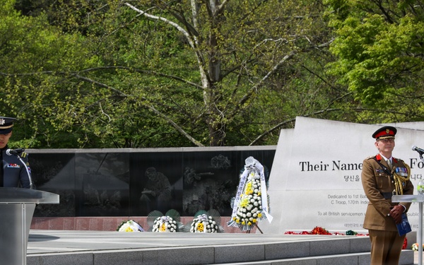 75th Anniversary Battle of the Imjin River Commemoration Ceremony