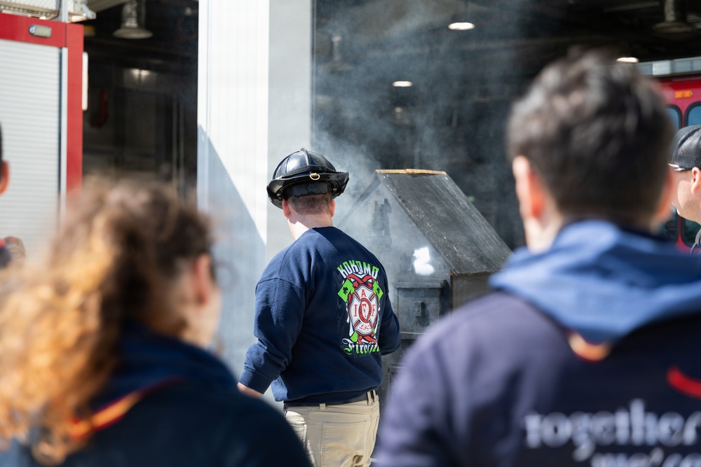 Salvation Army Scouts from the Romania Division visit Mihail Kogălniceanu Air Base