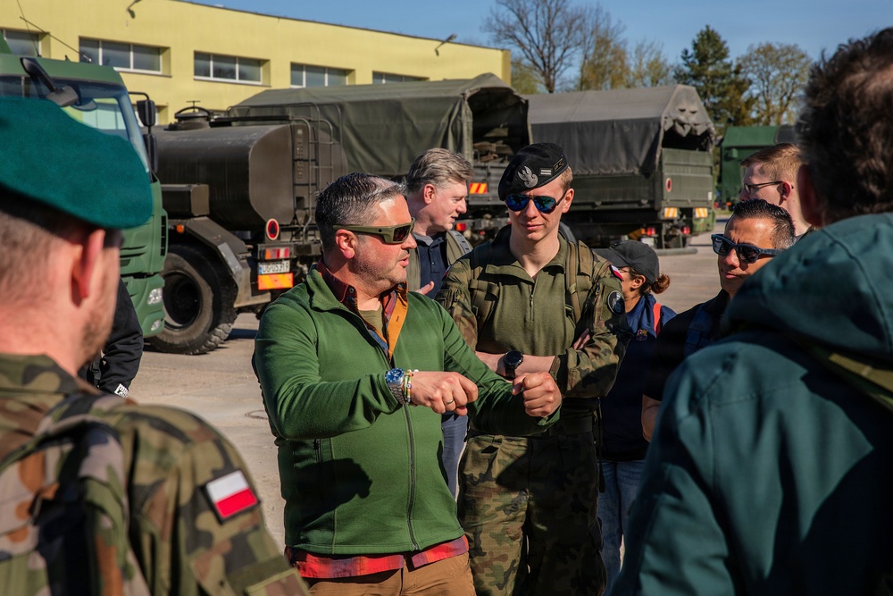 Europe Physical Security Officer Course, Motor Pool Security Operations