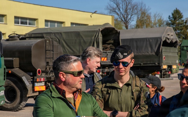 Europe Physical Security Officer Course, Motor Pool Security Operations