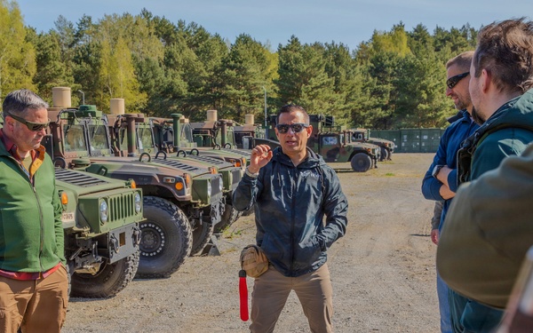 European Physical Security Officer Course, Motor Pool Security Operations.
