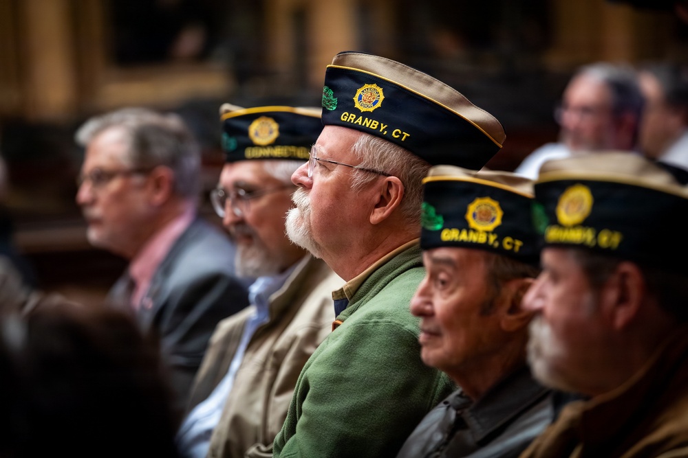 New Sgt. Stubby Statue Unveiled in Hartford Honors Connecticut National Guard Heritage