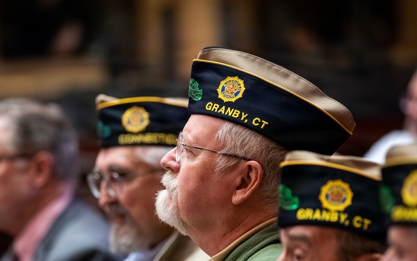 New Sgt. Stubby Statue Unveiled in Hartford Honors Connecticut National Guard Heritage