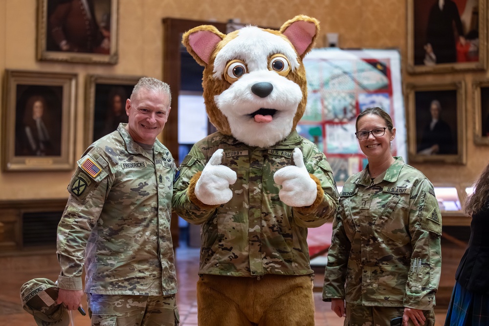 New Sgt. Stubby Statue Unveiled in Hartford Honors CT National Guard Heritage