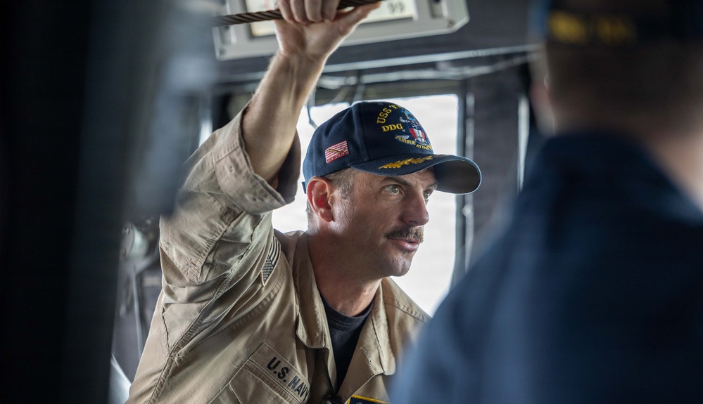 Sea-and-Anchor Evolution Onboard USS Truxtun