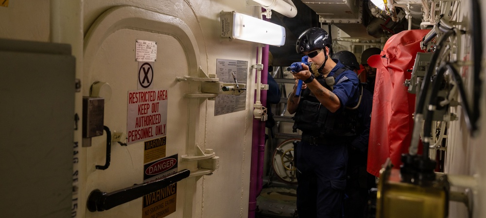 VBSS Training Onboard USS Truxtun