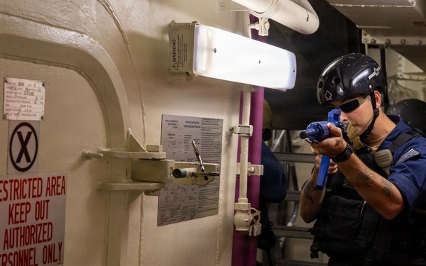 VBSS Training Onboard USS Truxtun