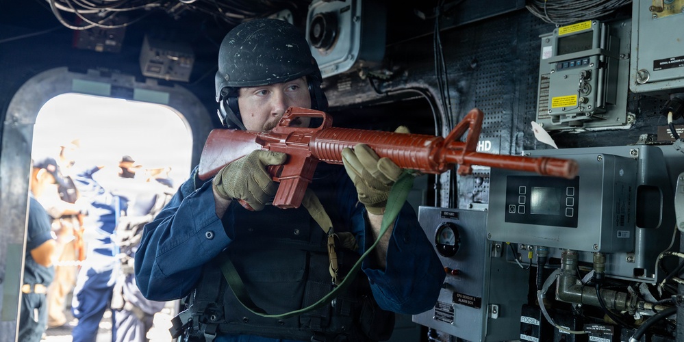 VBSS Training Onboard USS Truxtun