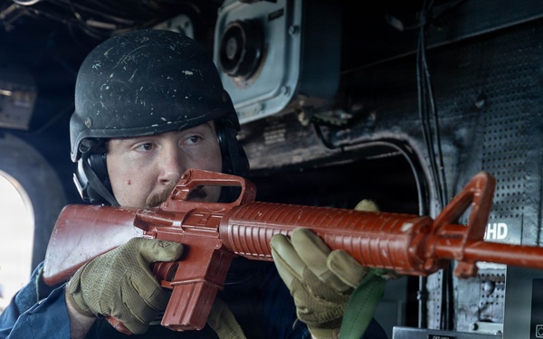VBSS Training Onboard USS Truxtun