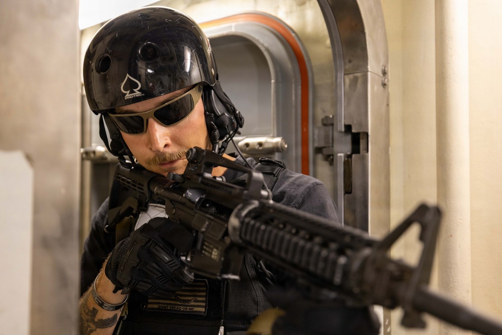 VBSS Training Onboard USS Truxtun