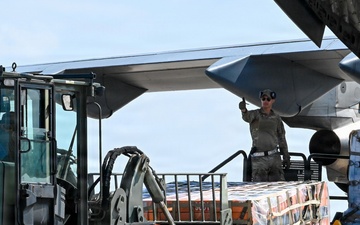 Relief arrives in Saipan as 36th CRS responds to Super Typhoon Sinlaku