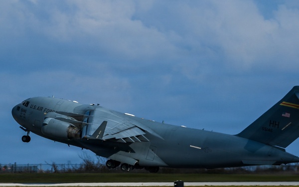 Relief arrives in Saipan as 36th CRS responds to Typhoon Sinlaku