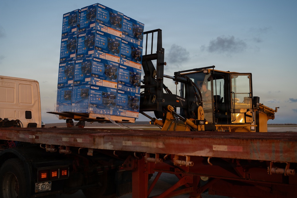 Relief arrives in Saipan as 36th CRS responds to Typhoon Sinlaku