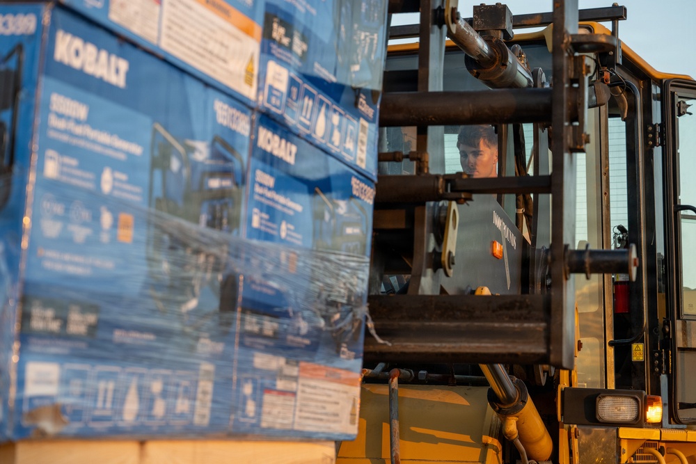 Relief arrives in Saipan as 36th CRS responds to Typhoon Sinlaku