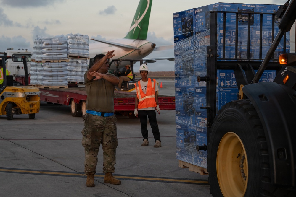 Relief arrives in Saipan as 36th CRS responds to Super Typhoon Sinlaku