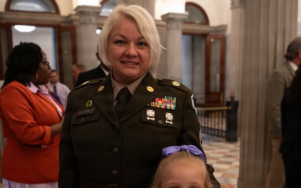 Month of the Military Child proclamation event at SC State House